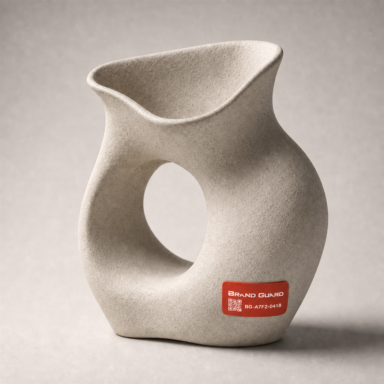 Surface-mounted NFC tag